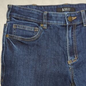 5.11 Tactical Women's Britta Denim Jeans Dark Blue Straight Leg‎ Size 4 (26)